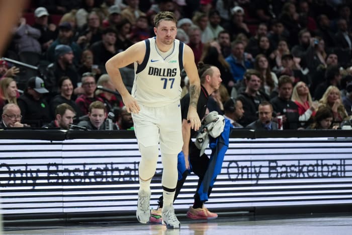 Luka Doncic, Dallas Mavericks, Portland Trail Blazers